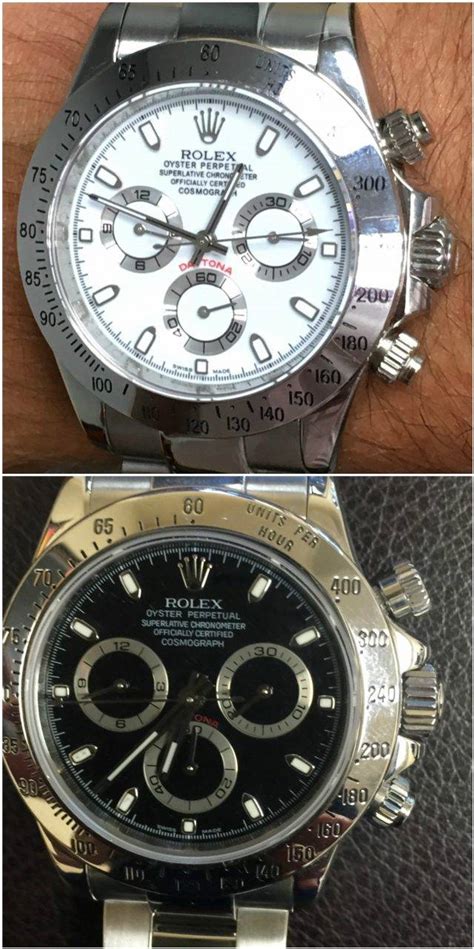 difference between fake real rolex daytona|rolex daytona knockoff.